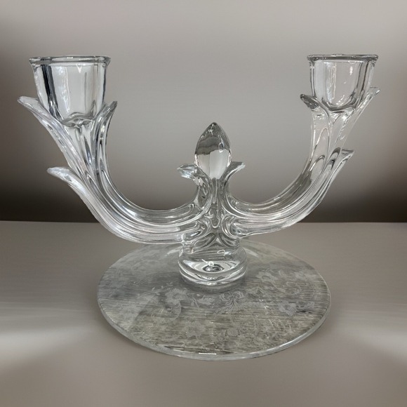 Other - New Martinsville Viking Glass Prelude Double Stick Branch Candle Holder
